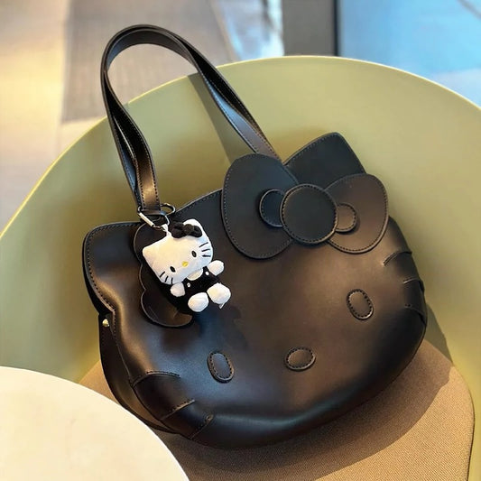 Hello kitty leather 3D tote